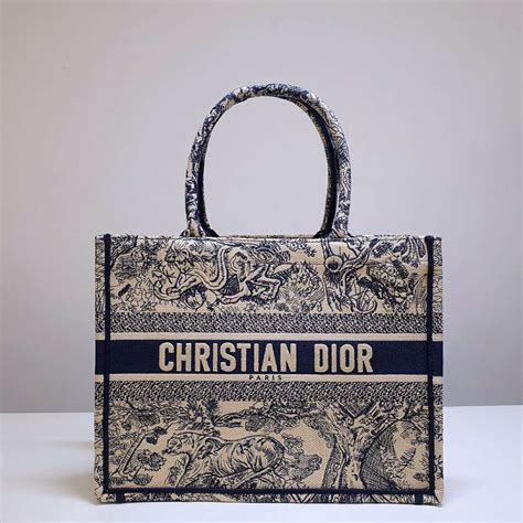 christian dior blue tote bag|christian dior small book tote.